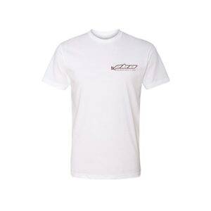 PowerboatsOnly.com NextLevel White Tee Front